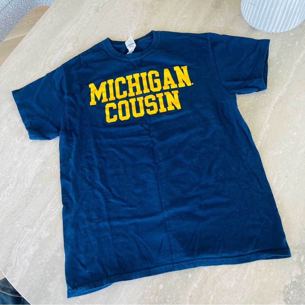 Unisex 100% Cotton University of Michigan T-Shirt